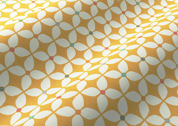 Zap, Butterscotch - Roman Blind - Image 4